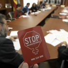 Soria saca la tarjeta roja a la violencia machista/ÚRSULA SIERRA-