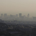 Vista de Barcelona en un día de alta contaminación-DANNY CAMINAL