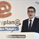 Patxi López, en el foro Primera Plana de EL PERIÓDICO.-FERRAN SENDRA