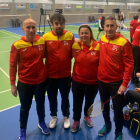 Santiago Martínez, Sergio Latorre, Cristina Puebla y José Carlos Pérez. HDS