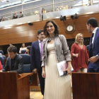 La candidata del PP a la Presidencia de la Comunidad de Madrid, Isabel Díaz Ayuso.-DAVID CASTRO