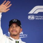 Lewis Hamilton gana en Japón y está a punto de proclamarse pentacampeón del mundo de F-1.-FRANK ROBINCHON