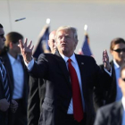 Donald Trump, en un acto en Palm Beach el pasado viernes.-AFP / JOE RAEDLE