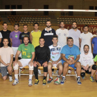 Integrantres del Sporting C.V. tras un entrenamiento de esta semana.-VALENTÍN GUISANDE