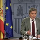 El ministro portavoz Íñigo Méndez de Vigo, tras el Consejo de Ministros.-EFE / ZIPI