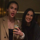 Demi Moore y su hija Tallulah Willis, en una imagen que esta ha subido a Instagram.-