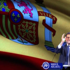 El presidente del Gobierno, Mariano Rajoy, el pasado 17 de marzo en el congreso del PP de Madrid.-DAVID CASTRO