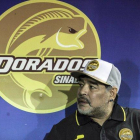 Diego Maradona.-