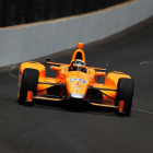 Fernando Alonso pilotando en Indianapolis-Brian Spurlock / USA Today Sports