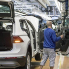 Planta de producción de Volkswagen.-