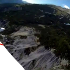 Zona de los Alpes donde se ha estrellado el avión.-RTVCYL
