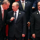 Hollande, Putin y Erdogan.-DAMIR SAGOLJ / REUTERS