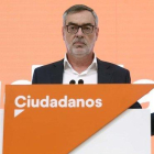 El secretario general del Ciudadanos, José Manuel Villegas, este mediodía.-DAVID CASTRO