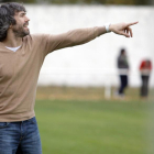 El entrenador del San José, Eduardo Modrego.-DIEGO MAYOR
