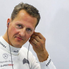 Fotografía de archivo tomada el 21 de septiembre del 2012 de Michael Schumacher.-Foto: DIEGO AZUBEL / EFE
