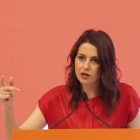 La dirigente de Ciudadanos Inés Arrimadas.-DAVID CASTRO
