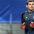 Iker Casillas, en un entrenamiento con el Oporto.-EFE