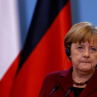 La canciller alemana, Angela Merkel.-KACPER PEMPEL