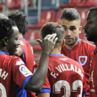 El Numancia sumaba ante el Tenerife su cuarta victoria en casa en la actual temporada.-Valentín Guisande