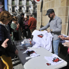 Activistas de Soria Ya en El Collado-V. GUISANDE