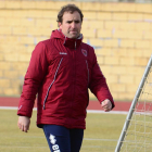 El técnico del Numancia, Jagoba Arrasate.-VALENTÍN GUISANDE