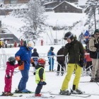 Los destinos de nieve y esquí son los que mejores registros muestran y, en algunos, la ocupación ha llegado ser completa.-JORDI RIBOT PUNTÍ (ICONNA)