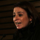 La vicesecretaria general del PSOE, Adriana Lastra, en Tortosa el pasado sábado.-JORDI MARSAL (ACN)