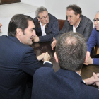 Reunión del consejero con alcaldes de Golmayo y Los Rábanos-