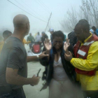 El numero de desaparecidos por el temporal es de 1.300 mientras que se estima que alrededor de 4.000 ciudadanos bahamenses huyeron a Estados Unidos por el fenómeno natural.-AP