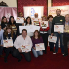 Foto de familia de todos los ganadores de la VII edición de la Semana de la Tapa Micológica.-ALVARO MARTÍNEZ