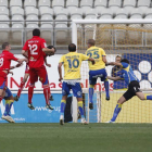 El Numancia empató ante Las Palmas. / ÁREA 11-