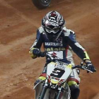 Kenny Noyes, en una carrera del Superprestigio Dirt Track de Barcelona celebradas en enero del 2014 en el Palau Sant Jordi.-Foto: EFE / ALBERTO ESTÉVEZ