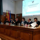 La junta del SD Huesca.-SD HUESCA