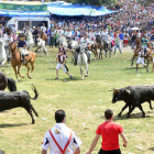 Festejo de La Saca de 2014, en una imagen de las fiestas de este año. / ÁLVARO MARTÍNEZ-