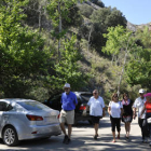 Turistas en Soria.-