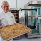 Obrador de la panadería artesana sin gluten 'Massa Mater' en Agreda.-ICAL