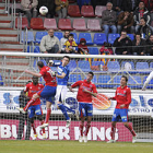 El Numancia acumula 446 minutos sin encajar goles en Los Pajaritos. / V. Guisande-