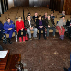 Los jurados del 2014 en la reunión mantenida ayer con el alcalde de Soria en el Ayuntamiento. / REPORTAJE GRÁFICO: ÁLVARO MARTÍNEZ-