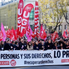 Manifestación de CCOO y UGT en Madrid.-JUAN MANUEL PRATS