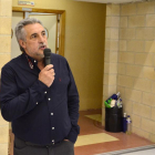 El presidente del BM Soria, Carlos Heras, se muestra ambicioso de cara al futuro del equipo.-Álvaro Martínez