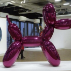 Una de las obras de Jeff Koons, en la retrospectiva que el Centro Pompidou le dedicó en el 2014.-EFE / MARÍA LUISA GASPAR