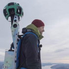 El actor ha fotografiado  Groenlandia para el proyecto de Google contra el cambio climático.-BLOG GOOGLE