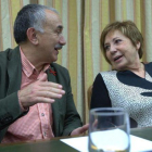Josep Maria Álvarez, líder de UGT, en la comisión del Pacto de Toledo.-