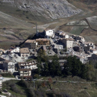 Imagen del municipio de Castelluccio, donde son evidentes los daños del terremoto del 30 de octubre.-AFP / FILIPPO MONTEFORTE