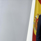 Mariano Rajoy, después de una rueda de prensa en la Moncloa, el pasado 7 de septiembre.-JOSE LUIS ROCA