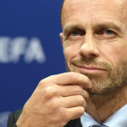 Aleksander Čeferin, presidente de la UEFA.-KEYSTONE
