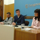 Presentación de la Media Maratón esta mañana-EL PERIÓDICO
