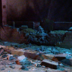 Un artefacto explosivo de mediana potencia ha estallado este martes, de madrugada, en la embajada de España en Trípoli.-Foto: EFE