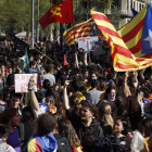 Manifestación de estudiantes en Barcelona.-JULIO CARBÓ