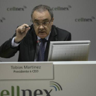 El consejero delegado de Cellnex, Tobías Martínez.-JOAN CORTADELLAS (EL PERIÓDICO)